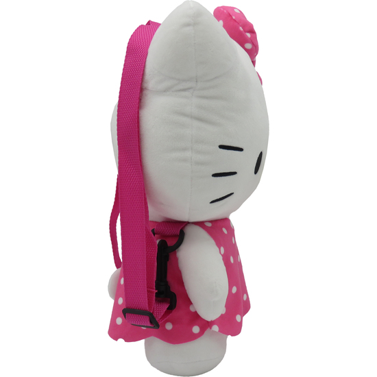 MOCHILA PELUCHE HELLO KITTY ROSA 35CM image 2
