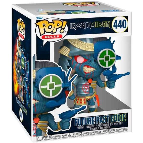 FIGURA POP SUPER IRON MAIDEN FUTURE PAST EDDIE image 1