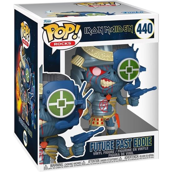 FIGURA POP SUPER IRON MAIDEN FUTURE PAST EDDIE image 2