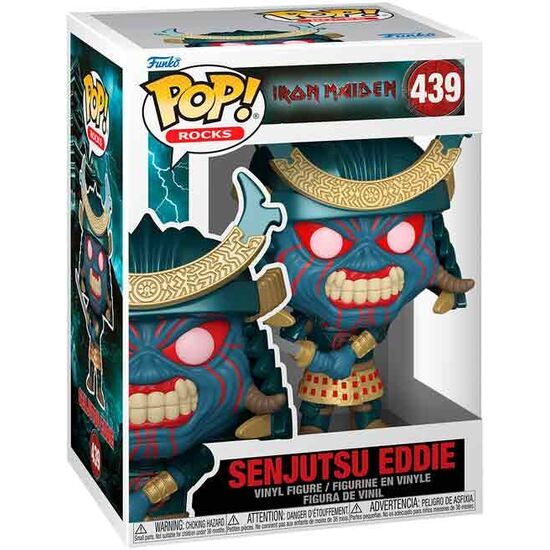 FIGURA POP IRON MAIDEN SENJUTSU EDDIE image 1