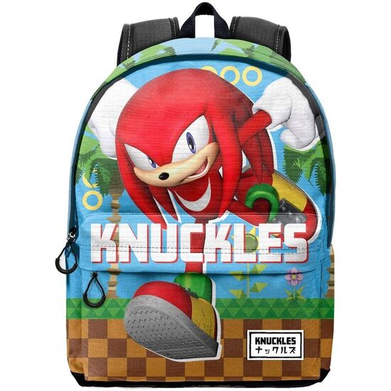 MOCHILA RUN KNUCKLES SONIC THE HEDGEHOG 44CM image 0