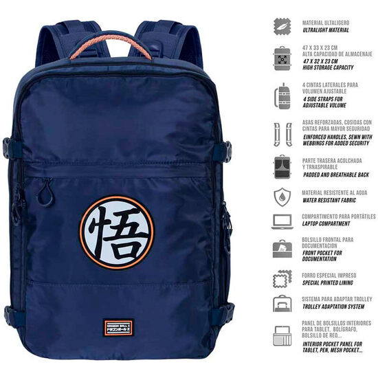 MOCHILA SYMBOL DRAGON BALL Z 49CM image 3