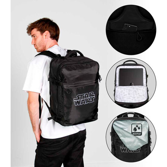 MOCHILA LOGO STAR WARS 49CM image 3