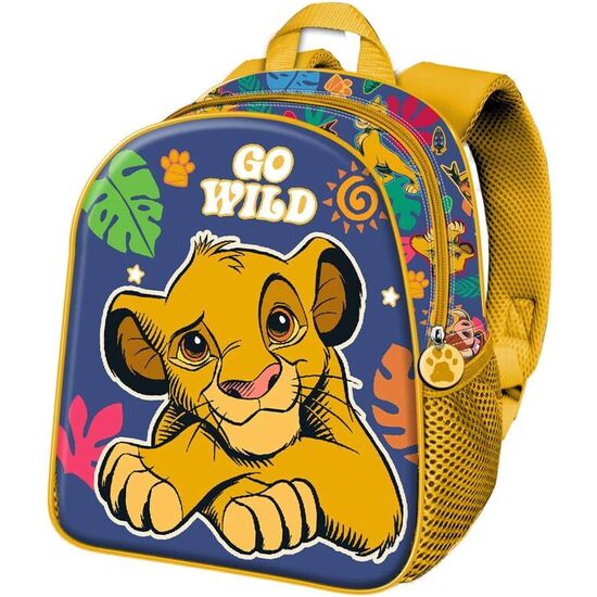 MOCHILA 3D WILD EL REY LEON DISNEY 31CM image 0