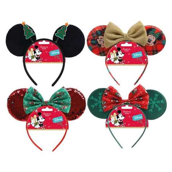 ACCESORIOS PELO DISPLAY NAVIDAD 24 PCS MINNIE 46.6 X 18.0 X 50.0 CM image 0