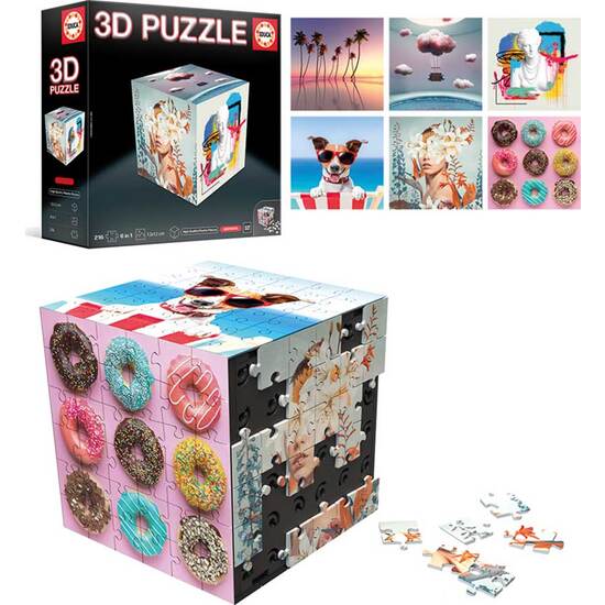 PUZZLE CUBO 3D AESTHETIC 36X6 image 0