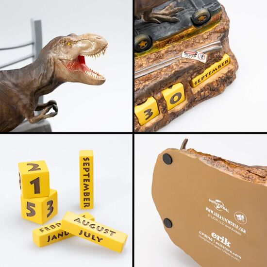 CALENDARIO PERPETUO 3D JURASSIC PARK image 3