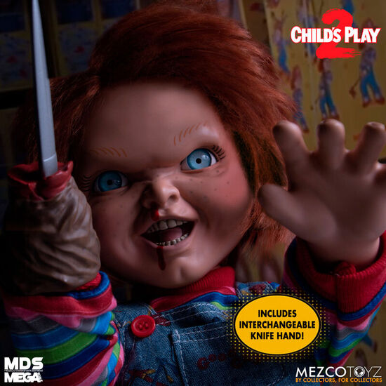 FIGURA PARLANTE CHUCKY 38CM image 1