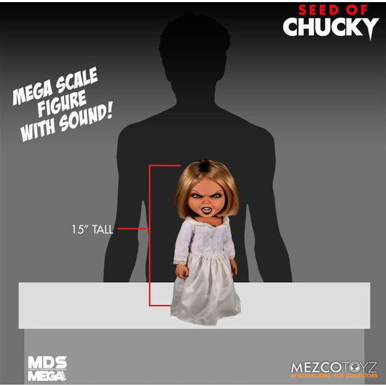 FIGURA PARLANTE TIFFANY SEED OF CHUCKY 38CM INGLES image 0