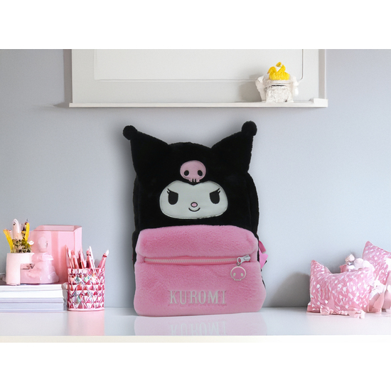 MOCHILA PELUCHE KUROMI HELLO KITTY 30CM image 4