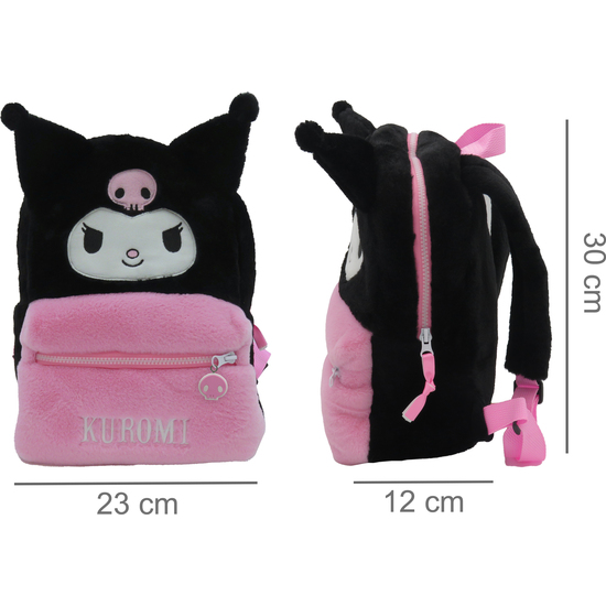 MOCHILA PELUCHE KUROMI HELLO KITTY 30CM image 5