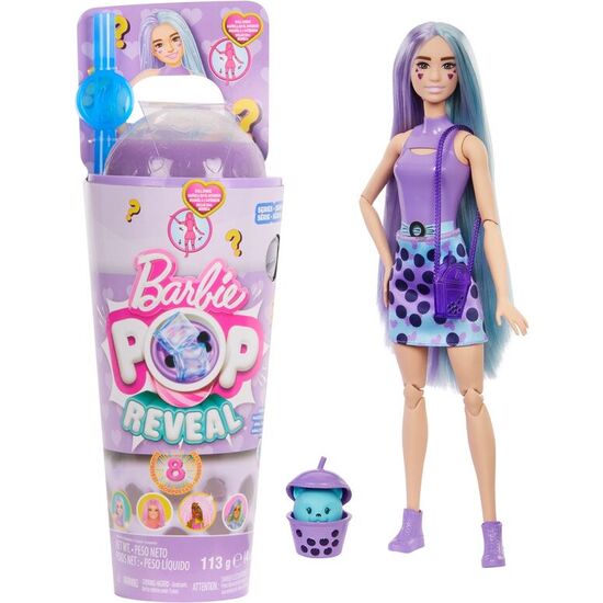 MUÃ±ECA POP REVEAL LECHE DE MARANGA TE DE BURBUJAS BARBIE image 0