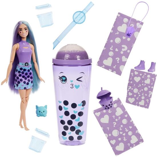 MUÃ±ECA POP REVEAL LECHE DE MARANGA TE DE BURBUJAS BARBIE image 1