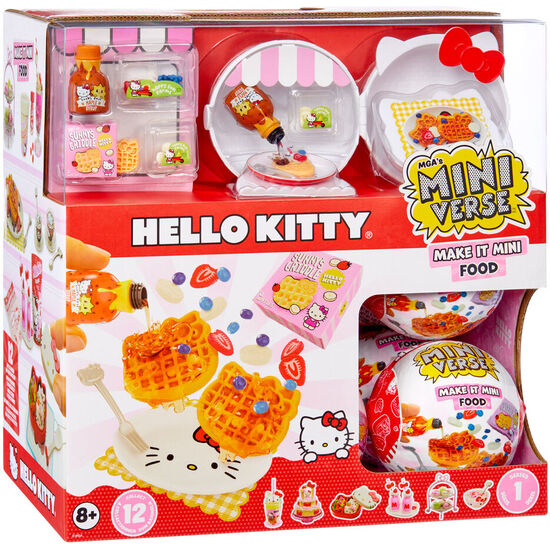 CAPSULA SORPRESA MINIVERSE MAKE IT MINI HELLO KITTY SURTIDO image 1