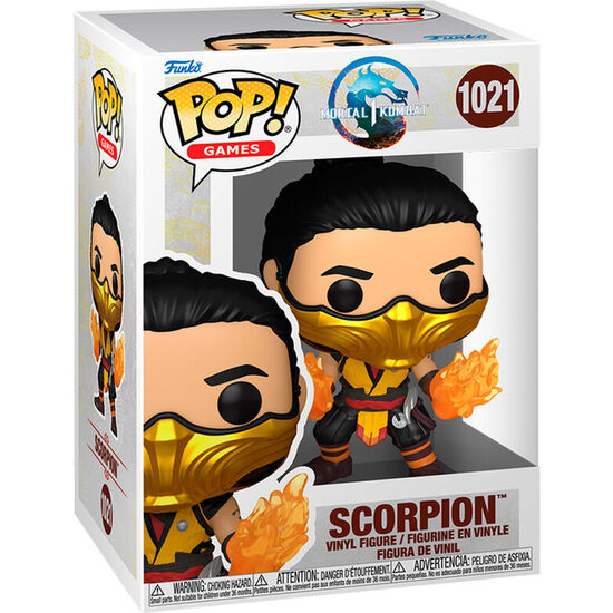FIGURA POP MORTAL KOMBAT SCORPION image 0