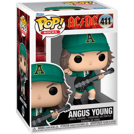 FIGURA POP AC/DC ANGUS YOUNG GREEN image 0