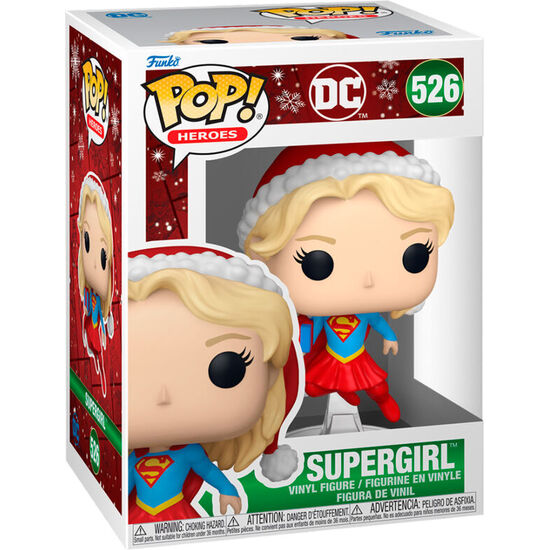 FIGURA POP DC COMICS SUPERGIRL HOLIDAY image 0