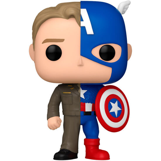 FIGURA POP MARVEL STEVE ROGERS/CAPITAN AMERICA image 0