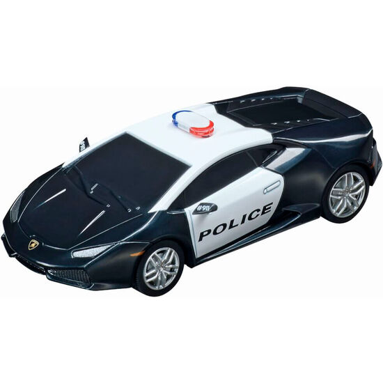 COCHE PULL & SPEED POLICIA LUZ Y SONIDO SURTIDO image 2