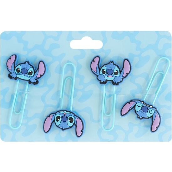 SET 4 CLIPS STITCH DISNEY image 0