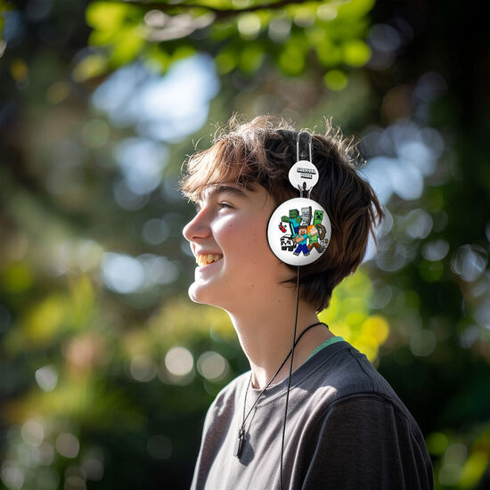 AURICULARES UNIVERSALES MINECRAFT image 3