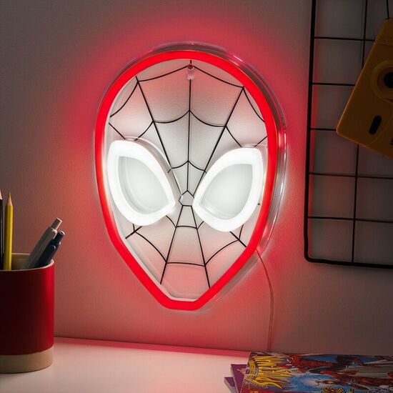 LAMPARA PARED LED SPIDERMAN MARVEL 26CM image 2