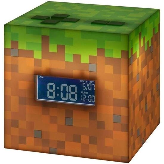 RELOJ DESPERTADOR MINECRAFT image 0