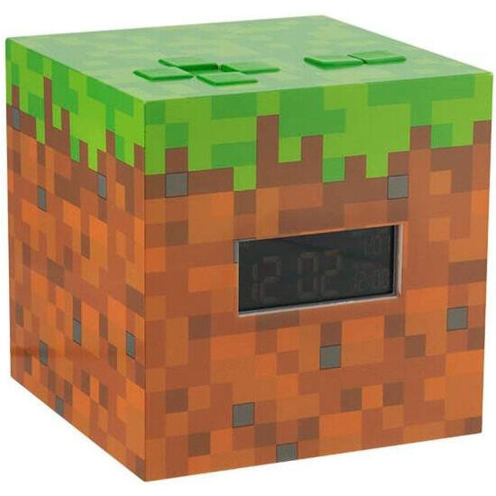 RELOJ DESPERTADOR MINECRAFT image 1