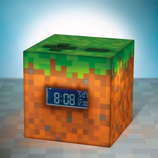 RELOJ DESPERTADOR MINECRAFT image 2