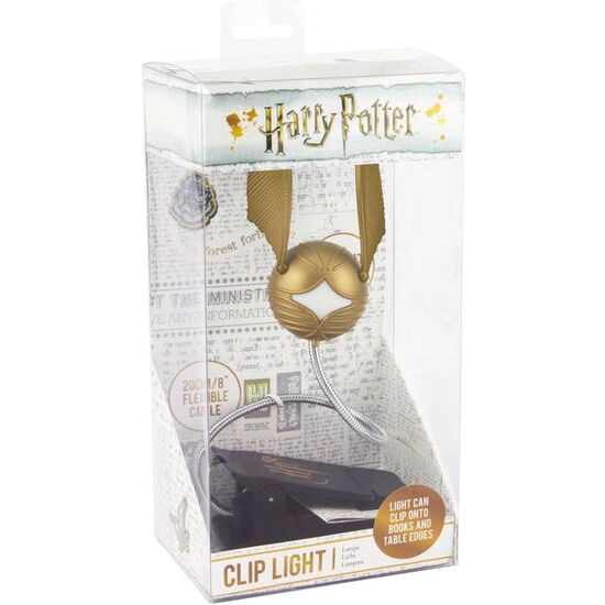 LAMPARA FLEXO SNITCH DORADA HARRY POTTER image 0