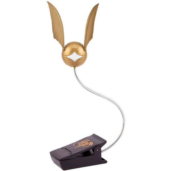 LAMPARA FLEXO SNITCH DORADA HARRY POTTER image 1