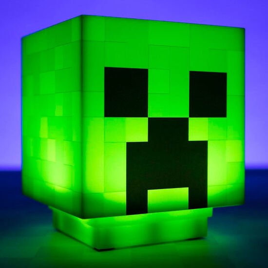 LAMPARA CREEPER MINECRAFT image 0