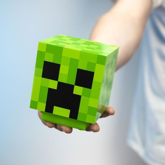 LAMPARA CREEPER MINECRAFT image 2