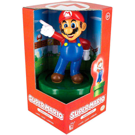 LAMPARA SUPER MARIO BROS NINTENDO image 1