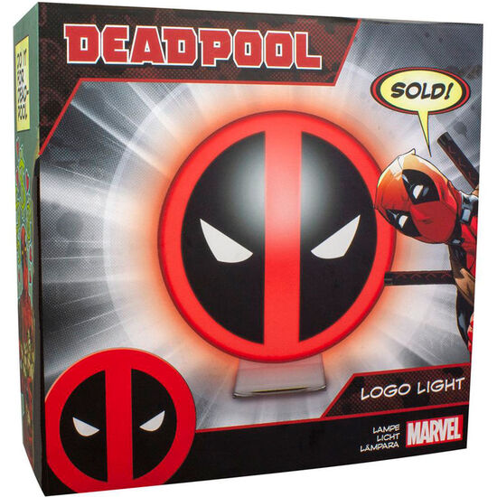 LAMPARA LOGO DEADPOOL MARVEL image 2