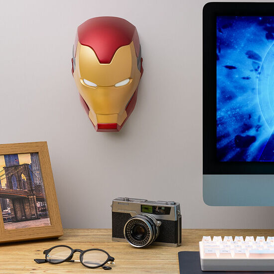 LAMPARA CASCO IRON MAN MARVEL 22CM image 1