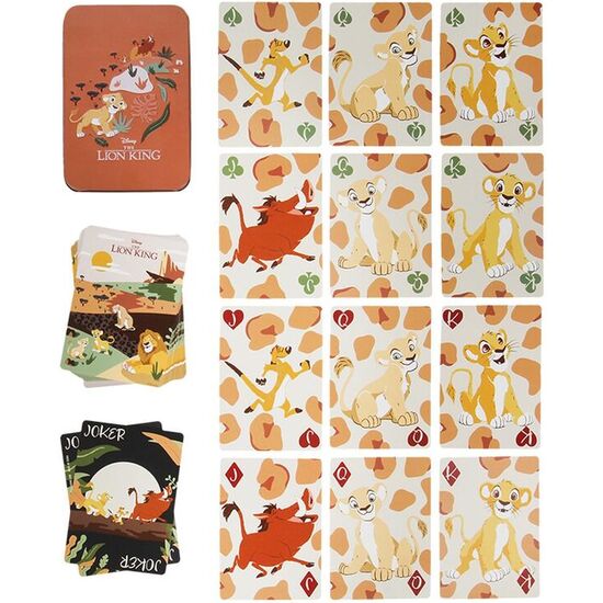 BARAJA CARTAS EL REY LEON DISNEY image 3