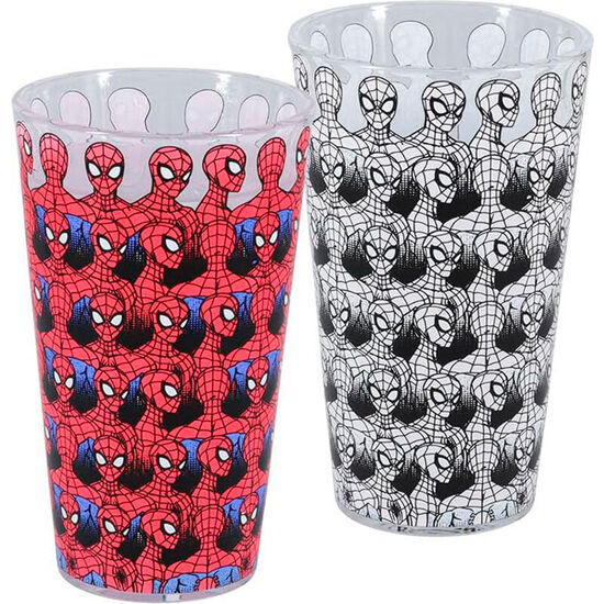 VASO CAMBIO COLOR SPIDERMAN MARVEL 400ML image 1