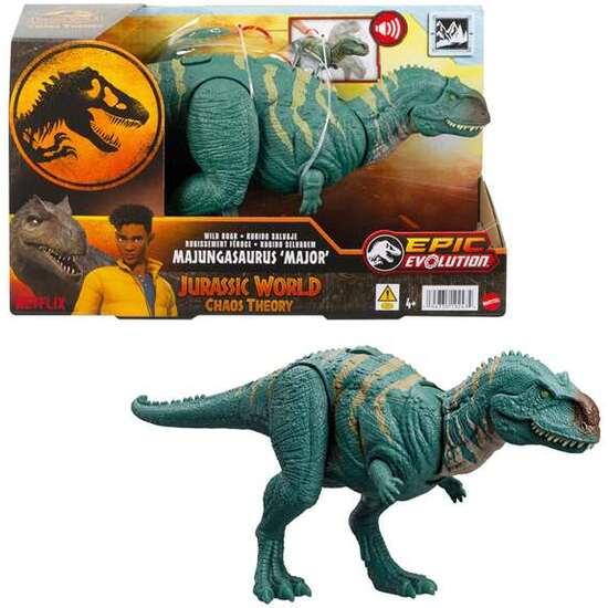JURASSIC WORLD WILD ROAR MAJUNGASAURUS image 0