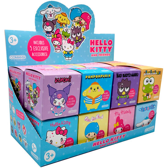 FIGURA HELLO KITTY KUROMI FRIENDS 6CM SURTIDO image 0