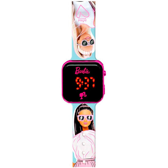 RELOJ LED BARBIE image 0