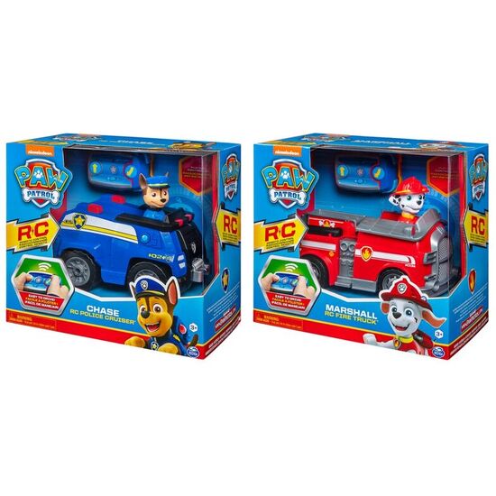 VEHICULO RADIO CONTROL PATRULLA CANINA PAW PATROL SURTIDO image 0