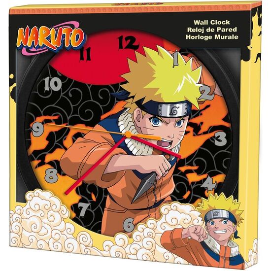 RELOJ PARED NARUTO SHIPPUDEN image 1