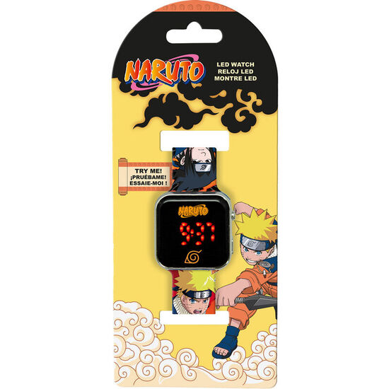 RELOJ LED NARUTO SHIPPUDEN image 1