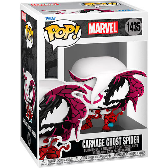 FIGURA POP MARVEL CARNAGE GHOST SPIDER image 1