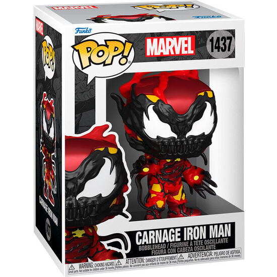 FIGURA POP MARVEL CARNAGE IRON MAN image 1