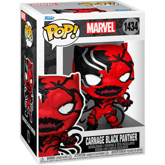 FIGURA POP MARVEL CARNAGE BLACK PANTHER image 0