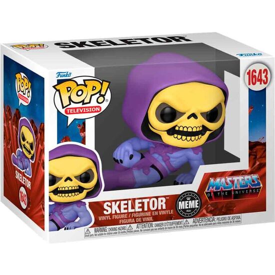 FIGURA POP MEME MASTERS OF THE UNIVERSE SKELETOR image 0