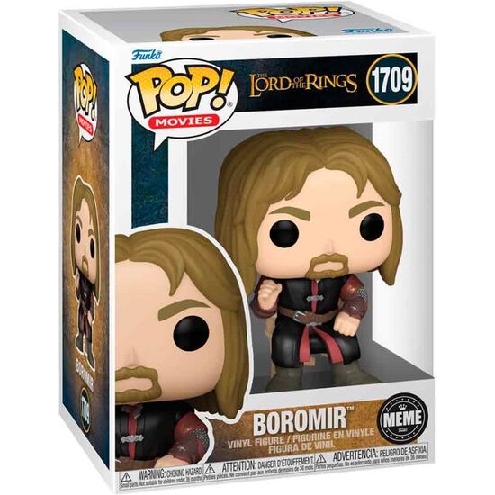 FIGURA POP MEME EL SEÃ±OR DE LOS ANILLOS BOROMIR image 0