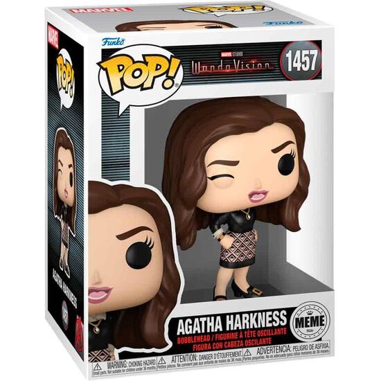 FIGURA POP MEME MARVEL WANDA VISION AGATHA HARKNESS AGATHA HARKNESS image 0